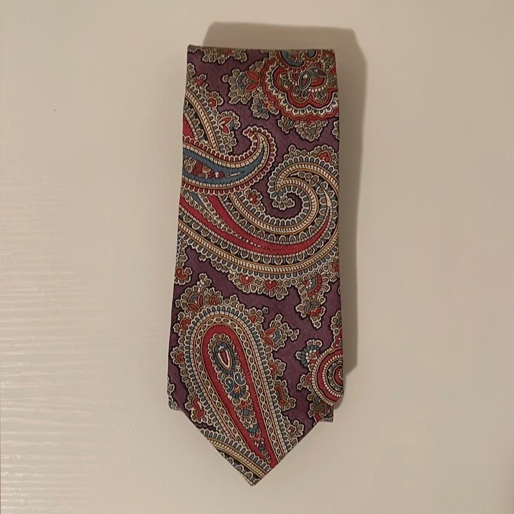 Saks Fifth Avenue Paisley Tie